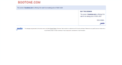 Desktop Screenshot of bootone.com